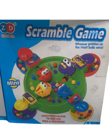 Juego de Mesa Scramble Game x 12 Unds.