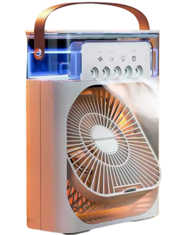 Ventilador - Humificador x 4 Unds. Medidas: 26 x 20 x 9cm aprox