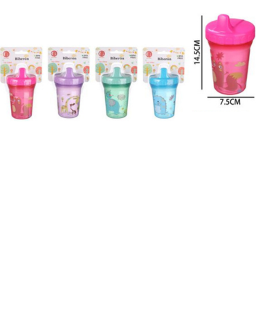 Vaso Toma Todo de 210 ML Modelos Surtidos x 12 Unds.Medida:14.5 x 7.5 cm aprox