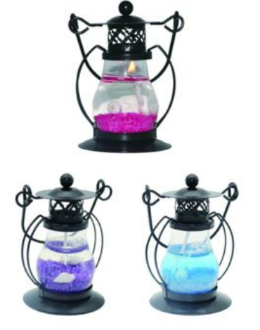 Vela con Candelabro  x 12 Unds. Medidas: 11 cm aprox