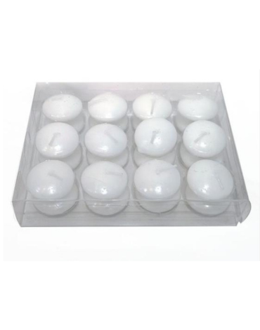 6 Set de Velas Navideñas Blancas. (1 Set Trae 12 PCS)