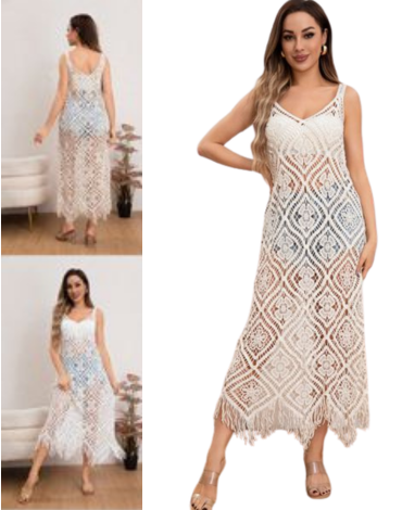 Vestido de Algodón Dama x 6 Unds. Talla: Estándar
