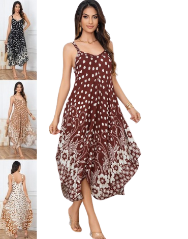 Vestido de Mujer Colores Surtidos x 12 Unds.Talla: Estándar