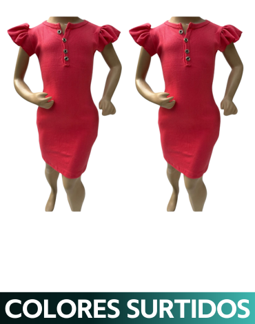 Vestidos de Niña x 12 Unds. Tallas: 6 a la 16