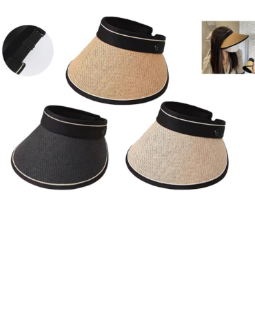 Visera de Paja Pagable x 12 Unds.Medida: 58 cm aprox.