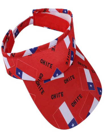 Visera Fiesta Patrias x 6 Unds.Medida: 20 x 28 cm aprox.