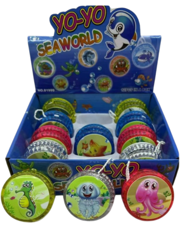 Yoyo Mundo Marino Modelos Surtidos x 12 Unds.