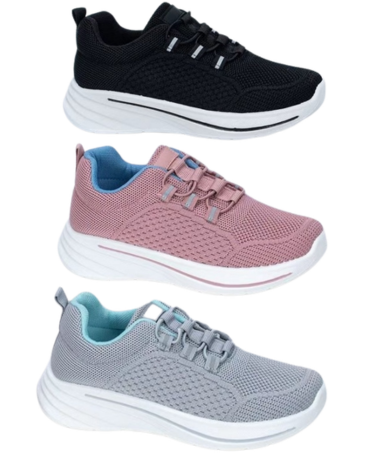 Zapatillas para Niñas Colores Surtidos  x 12 Pares. Talla: 25 al 30