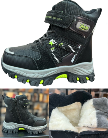 Zapatillas para Niño Impermeable con Chiporro x 8 Pares Talla:26 al 31