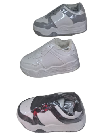 Zapatillas para Niños Colores Surtidos x 18 Pares. Talla: 20 al 25