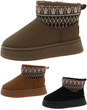 Botín Caña Media Tribal Colores Surtidos x 36 Pares. Tallas: 36 - 41