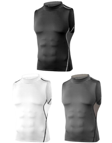 Camiseta Hombre Primera Capa sin Manga x 12 Unds. Talla: M/XL - XL/XXL