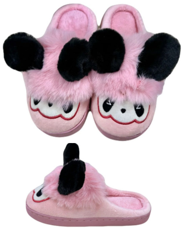 Pantuflas Infantiles Colores Surtidos x 48 Pares. Tallas: 30 - 37