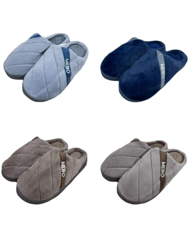 Pantuflas de Hombre Colores Surtidos x 48 Pares. Talla: 42 - 47