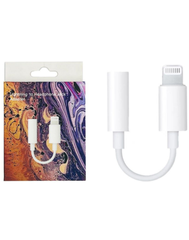 Adaptador para Audifonos de Iphone x 6 Unds.