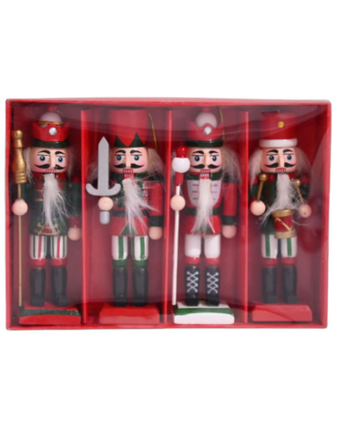 4 Set de Cascanueces (1 Set Trae 4 PCS) Medidas: 12 cm aprox.