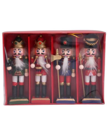 4 Set de Cascanueces (1 Set Trae 4 PCS) Medidas: 12 cm aprox.