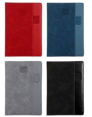 Agenda 2026 Colores Surtidos x 6 Unds. Medida: 21 x 14.5 cm aprox.