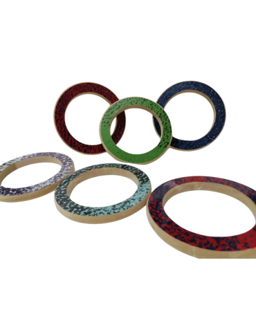 4 Set Argollas para Botellas Colores Surtidos (1 Set Trae 3 PCS)