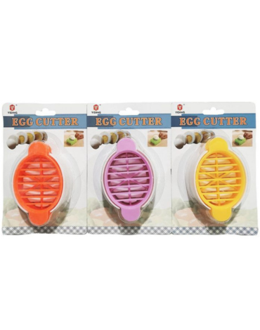 Cortador de Huevos Colores Surtidos x 12 Unds.