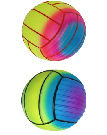 Pelota de Voleibol Colores Surtidos x 10 Unds. Medida: 22.5 cm aprox.