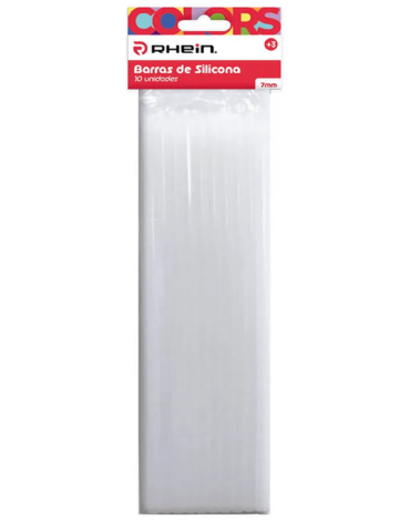 6 Set Silicona en Barra 7 mm Rhein (1 Set Trae : 10 PCS)
