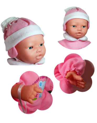 Bebé Gestitos x 3 Unidades. Medida: 45 cm