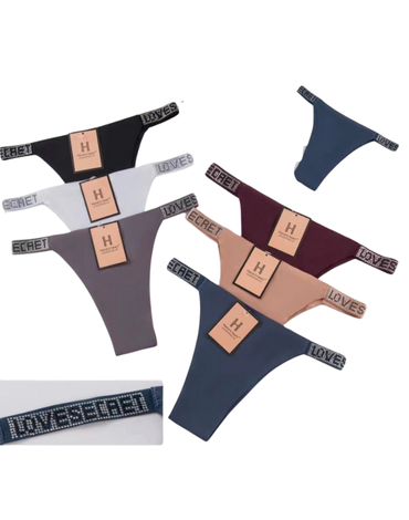 Bikini Invisible para Damas x 12 Unds. Tallas: S - M / L - XL