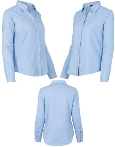 Blusa Trevira Manga Larga Mujer (Elegir Talla Y Color) x 4 Unds. Tallas: S a XXXL