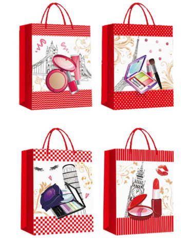 Bolsa de Regalo Mariposa  x 24 Unds. Medida: 26 x 10 x 32 cm aprox