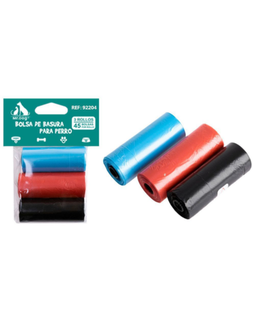 24 Set de Bolsas Lisas para Desechos de Mascotas (1 Set Trae 3 PCS) Medida: 50 x 35 cm aprox.