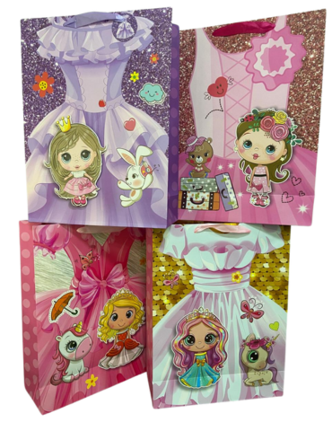 Bolsa de Regalo x 12 Unds. Medida:30 x 40 cm aprox