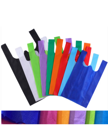 Bolsa TNT Reutilizable Colores Surtidos x 40 Paq. Medidas: 30 x 50 cm aprox