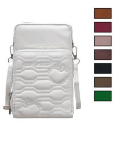 Bolso Porta Celular Colores Surtidos.  x 12 Unds.Medida: 11 x 7 x 18 cm aprox