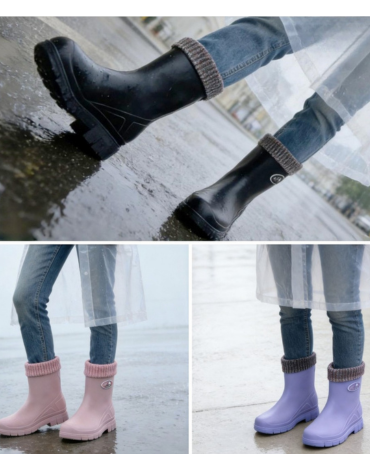 Botas de Agua para Dama Colores Surtidos x 24 Pares. Talla: 36 al 41