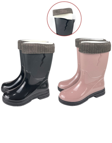 Botas de Agua Adulto Colores Surtidos x 30 Pares. Talla: 35/36 - 40/41