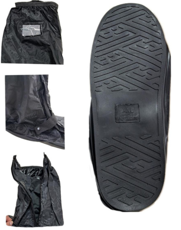 Protector de Calzado Impermeable Color Negro x 80 Pares. Tallas: L - XL - 2XL.