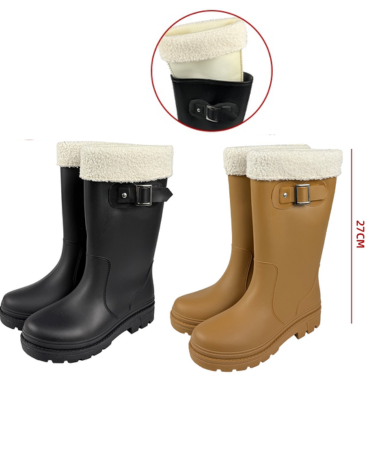 Botas de Agua para Mujer Colores Surtidos x 24 Pares. Talla: 36 al 41