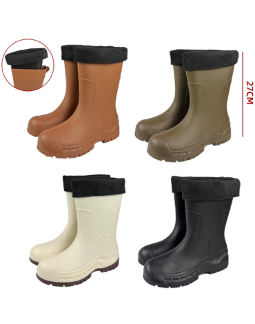 Botas de Agua para Dama Colores Surtidos x 20 Pares. Talla: 36 al 41