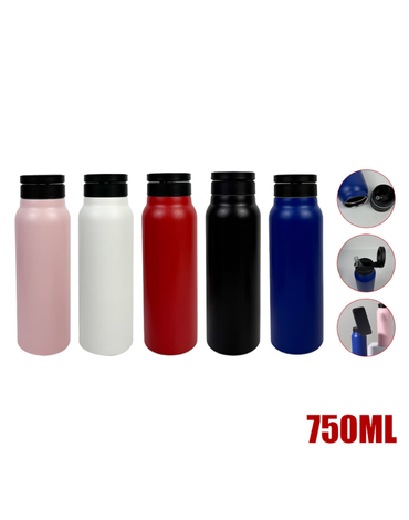 Botella con Soporte Magnético para Celular x 6 Unds. Capacidad: 750 ml