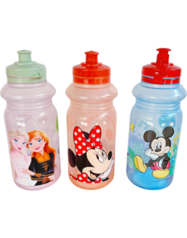Botella Básica Licencias Modelos Surtidos x 6 Unds. Medida: 450 ml aprox.