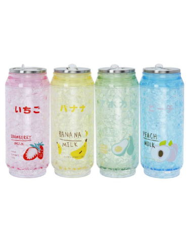 Botella de Plástico Colores Surtidos x 12 Unds. Medida: 450 ml aprox.