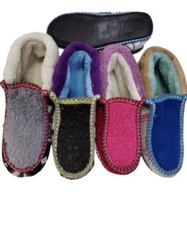Botín Pantuflas de Mujer con Chiporro Colores Surtidos  x 72 Pares Tallas: 36 al 41
