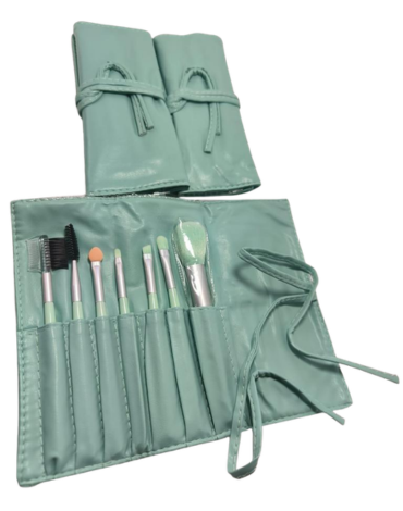6 Set de Brochas con Estuche Colores Surtidos (1 Set Trae 7 PCS)
