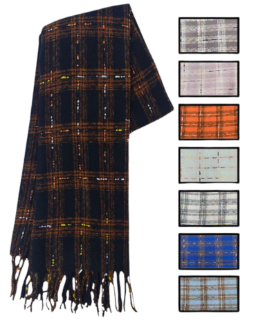 Bufanda de Lana x 12  Unds.Medida:190 x 45 cm aprox.