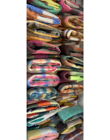Bufandas Colores Surtidos x 12 Unds.