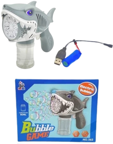 Pistola de Burbuja Rex - USB 13 Tiros x 4 Unds.
