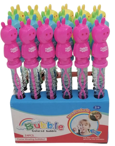 Burbujas Colores Surtidos x 24 Unds.Medida: 35 cm aprox.