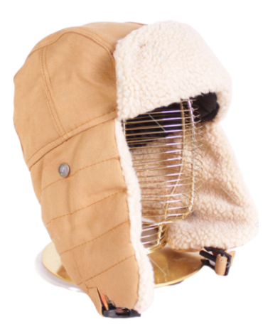 Gorro Ruso Básico Beige x 4 Unds. Medida: 33 x 20 x 25 cm aprox