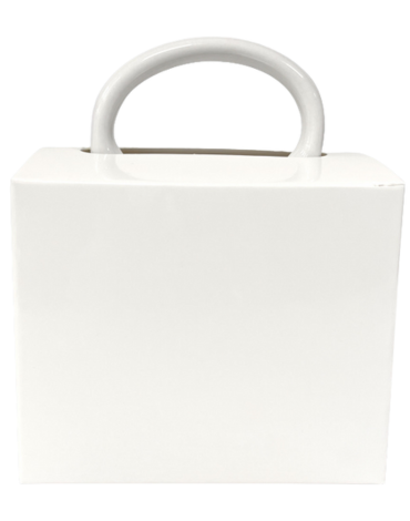 Caja de Cartón Tipo Cubo para Tazas Color Blanco x 48 Unds. Medida: 8.3 x 10.2 x 8.5 cm aprox.